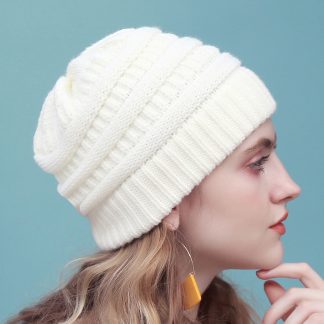 Cozy Colorful Knitted Beanie