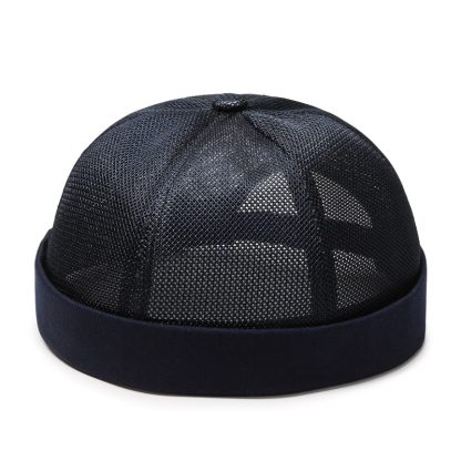 Rolled Mesh Beanie Cap - Image 2