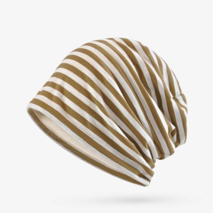 Striped Beanie Bonnet - Image 2