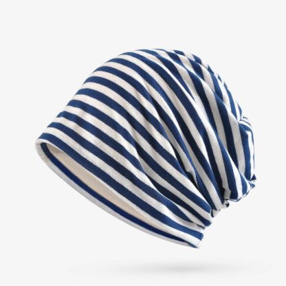 Striped Beanie Bonnet