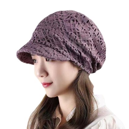 Chic Crochet Beanie Cap - Image 3