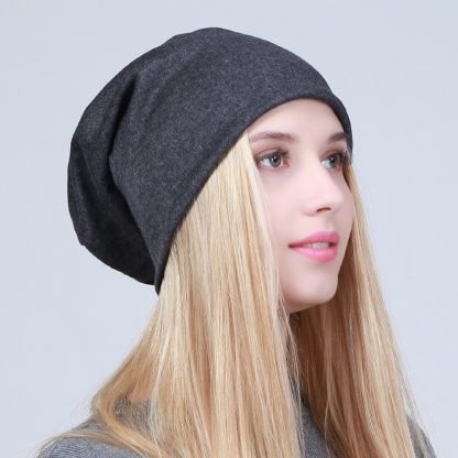 Plain Slouchy Beanie - Image 4