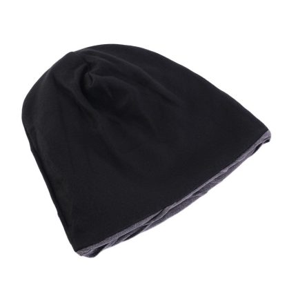 Foldable Solid Color Beanie - Image 5