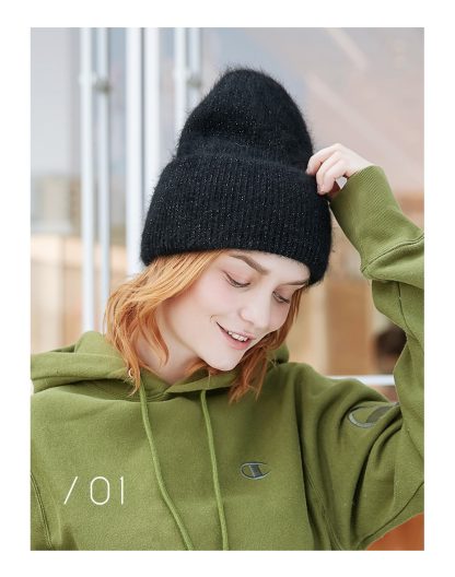 Wide Cuff Winter Beanie - Image 3