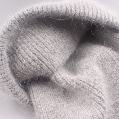 Fuzzy Trimmed Winter Beanie - Image 6
