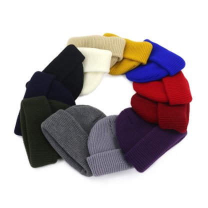 Short Roll-up Edge Beanie Cap - Image 7