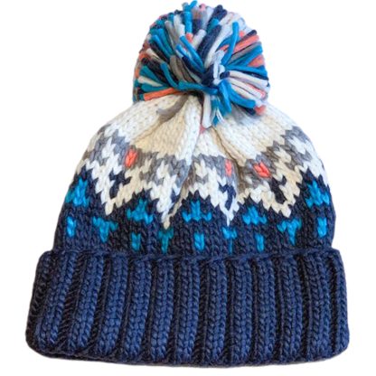 Vibrant Winter Wonderland Beanie - Image 6