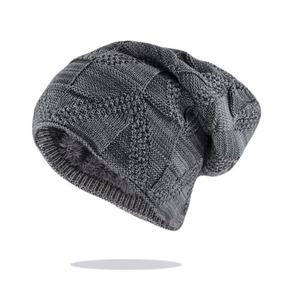 Color Splash Casual Knitted Bonnet