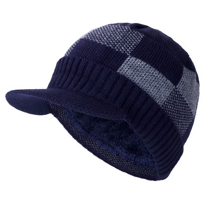 Classic Cable-Knit Woolen Beanie Cap - Image 2