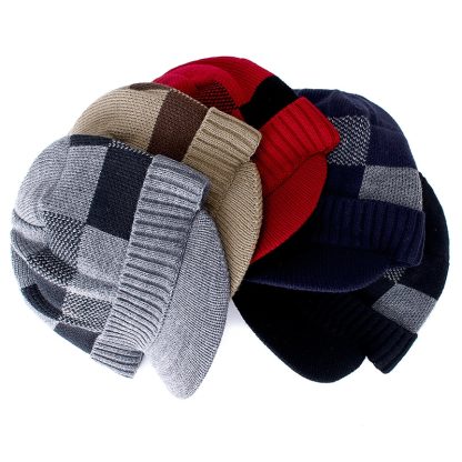 Classic Cable-Knit Woolen Beanie Cap - Image 5