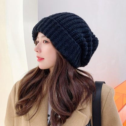 Thick Woolen Beanie - Image 2