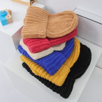 Thick Woolen Beanie - Image 4