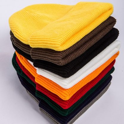 Trendy Knitted Beanie - Image 2