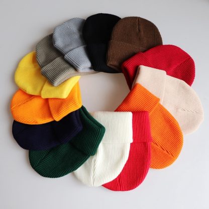 Trendy Knitted Beanie - Image 3