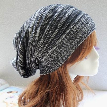 Colorful Knitted Beanie - Image 3
