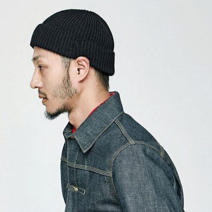 Cozy Seafarer Sailor Knitted Beanie - Image 2