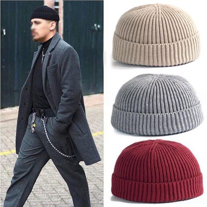 Cozy Seafarer Sailor Knitted Beanie - Image 6