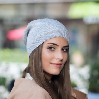 Autumn Elegance Beanie Cap - Image 4