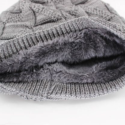 Color Splash Casual Knitted Bonnet - Image 4