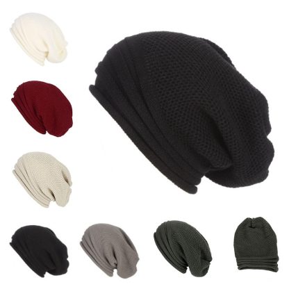 Cozy Winter Baggy Slouchy Beanie Hat - Image 6