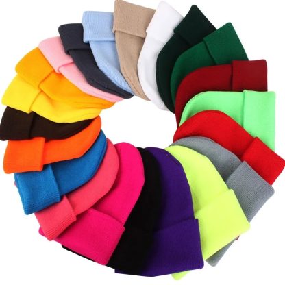 Vibrant Crochet Beanie Hat - Image 2