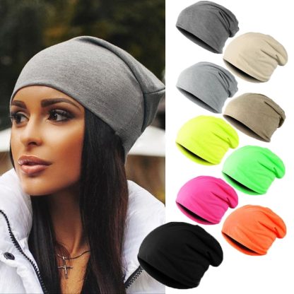 Hipster Chic Slouchy Beanie Hat - Image 2