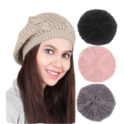 Twist Knitted Beanie