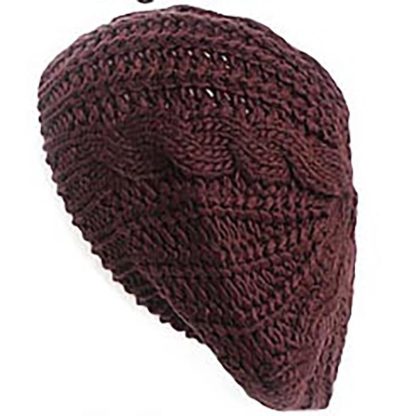 Twist Knitted Beanie - Image 6