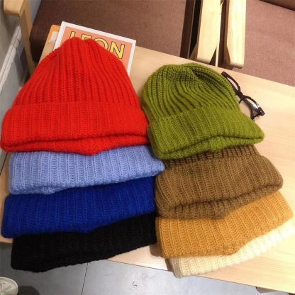 Winter Warm Knit Beanie - Image 2