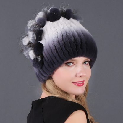 Luxurious Winter Beanie Hat - Image 2