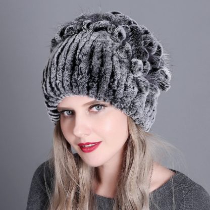 Luxurious Winter Beanie Hat - Image 3
