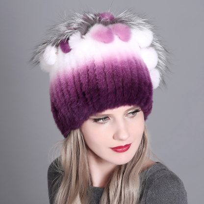 Luxurious Winter Beanie Hat - Image 5