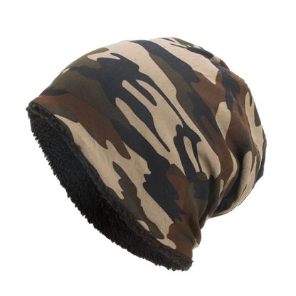Camo Comfort Crochet Beanie - Image 3