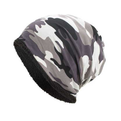 Camo Comfort Crochet Beanie - Image 4