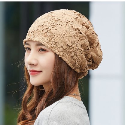 Elegant Headscarf Beanie - Image 3
