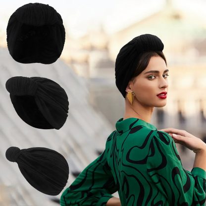 Elegant Turban Beanie - Image 4