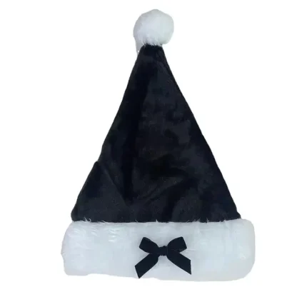 Plush Santa Claus Christmas Hat - Image 9