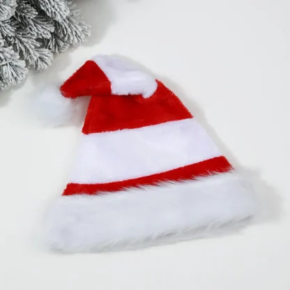 Plush Santa Claus Christmas Hat - Image 5