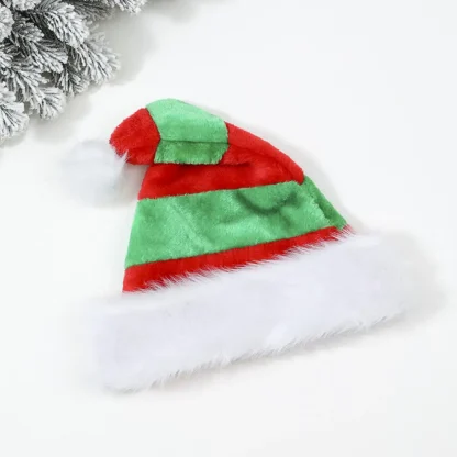 Plush Santa Claus Christmas Hat - Image 6