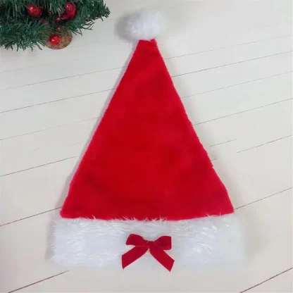Plush Santa Claus Christmas Hat - Image 10