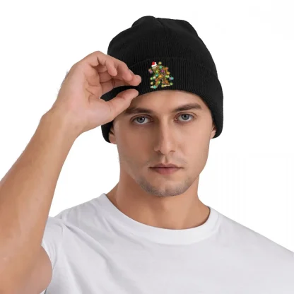 Elastic Christmas Tree Beanie - Image 3