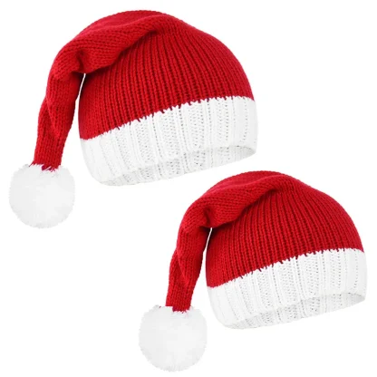 Cute Pompom Christmas Beanie - Image 5
