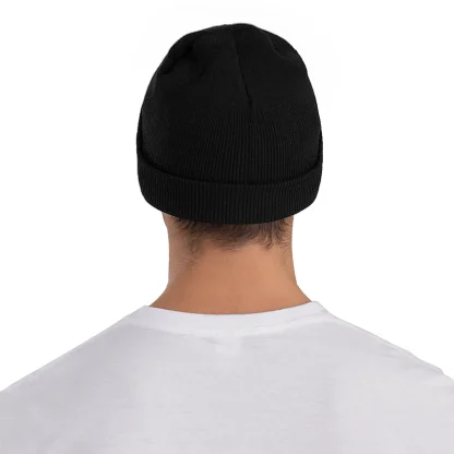 Skull Knit Beanie hat - Image 3