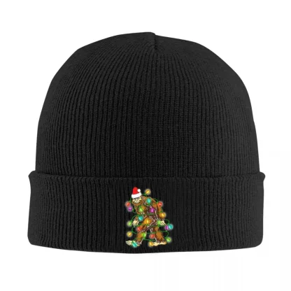 Elastic Christmas Tree Beanie